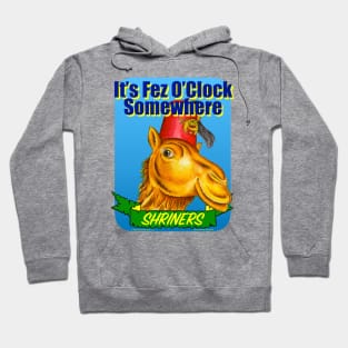 Clyde The Camel, It's Fez O'Clock Somewhere Hoodie